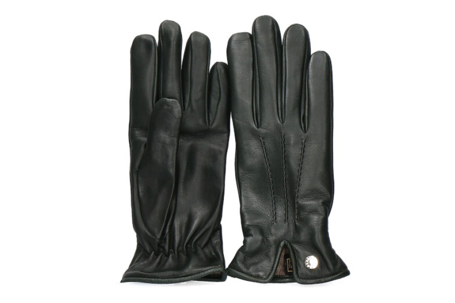 Women scarpa rossa Golf Gloves | Restelli Leather Gloves For Women Verde Nappa 55- Dunkelgrun