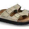 Women scarpa rossa Mules | Papillion By Birkenstock Arizona Schmal Flex Platform- Eucalyptus