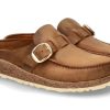 Women scarpa rossa Mules | Birkenstock Damen-Clogs Buckley Schmal- Cognac