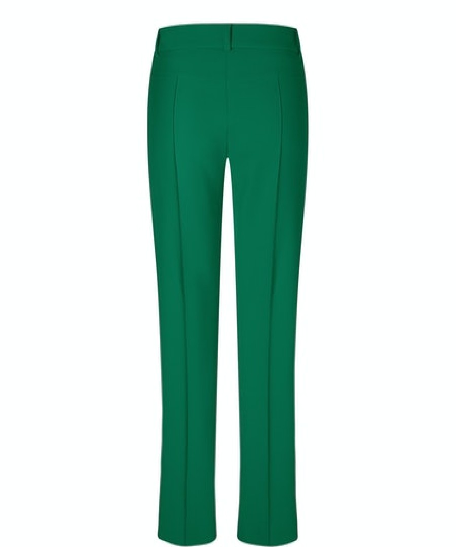 Women scarpa rossa Pants | Cambio Trousers Farah -Basil Green