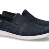 Men scarpa rossa Loafers | Mephisto Slipper Tiago Navy