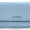 Women scarpa rossa Wallets | Coccinelle Wallet Metallic Soft Aquarelle Blue