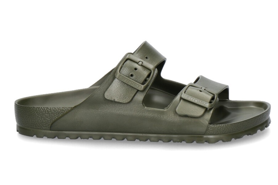 Men scarpa rossa Sandals | Birkenstock Pantolette Arizona Eva Khaki Normal