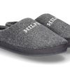 Men scarpa rossa House Slippers | Tommy Hilfiger Herren Hausschuhe Warm Felt -Dark Ash