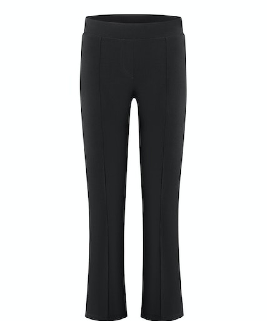 Women scarpa rossa Pants | Cambio Trousers Ranee Easy Kick -Black