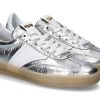 Women scarpa rossa Sneakers | Mjus Damen-Sneaker Genova T94101- Silver/Bianco