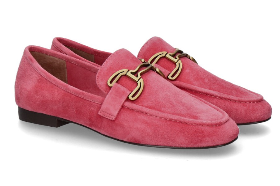 Women scarpa rossa Flats | Bibi Lou Loafer Zagreb Ii- Coral