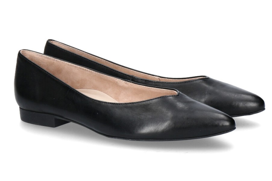 Women scarpa rossa Ballet Flats | Paul Green Ballerina Foulard- Schwarz