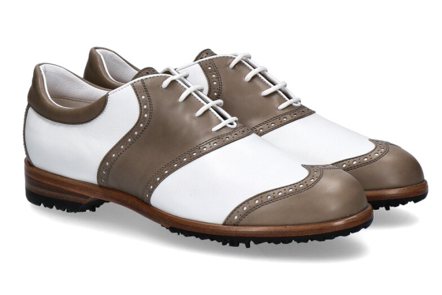 Women scarpa rossa Golf Shoes | Tee Golf Shoes Women'S - Golf Shoe Susy Bianco Topo