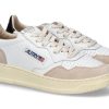 Men scarpa rossa Sneakers | Autry Damen-Sneaker Medalist Leather Suede Ls21- White/Black