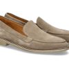 Men scarpa rossa Loafers | Ludwig Reiter Slipper Amalfi Velours Tabak