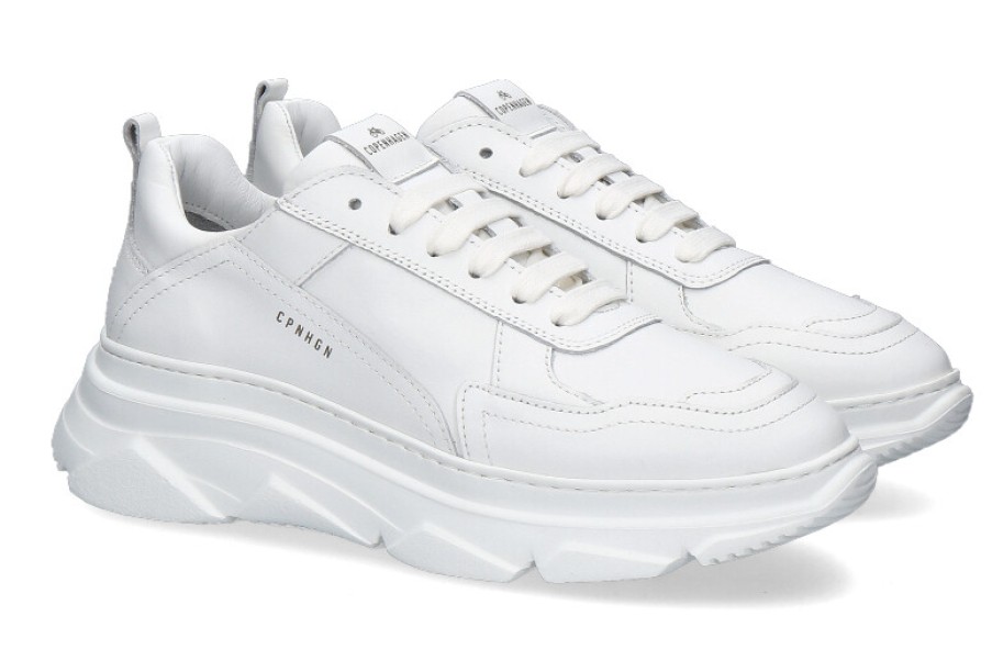 Women scarpa rossa Platform Shoes | Copenhagen Sneaker Vitello White