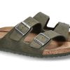 Men scarpa rossa Sandals | Birkenstock Pantolette Arizona Normal Dust Thyme