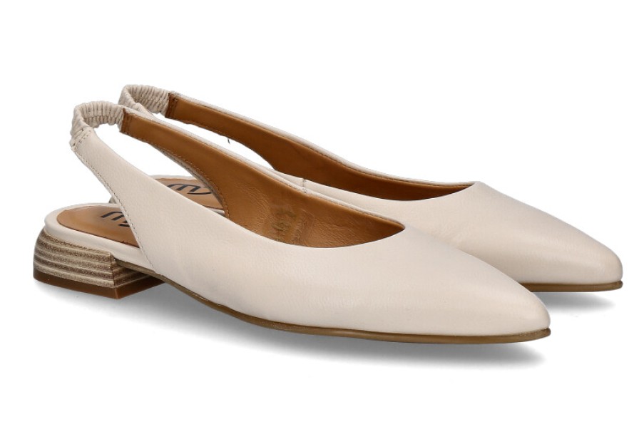 Women scarpa rossa Ballet Flats | Mjus Slingback T98101- Latte