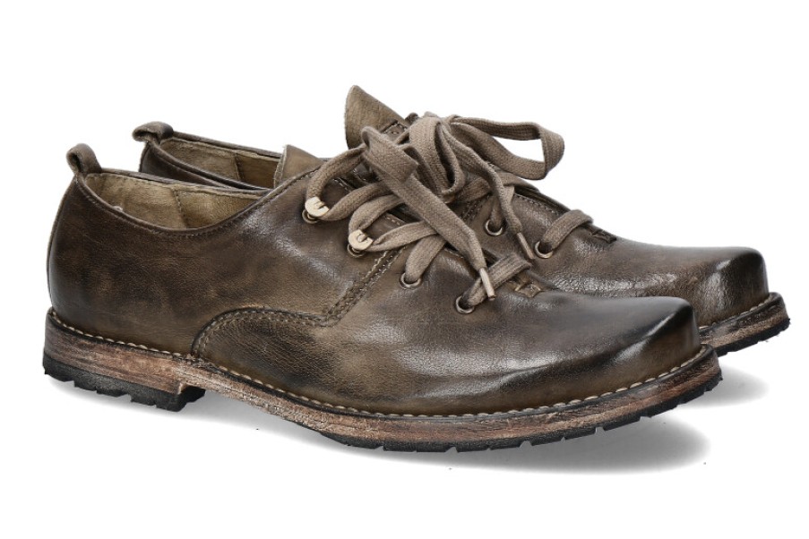 Men scarpa rossa Traditional Brogues | Dirndl + Bua Garb Shoe Hirsch Tabacco