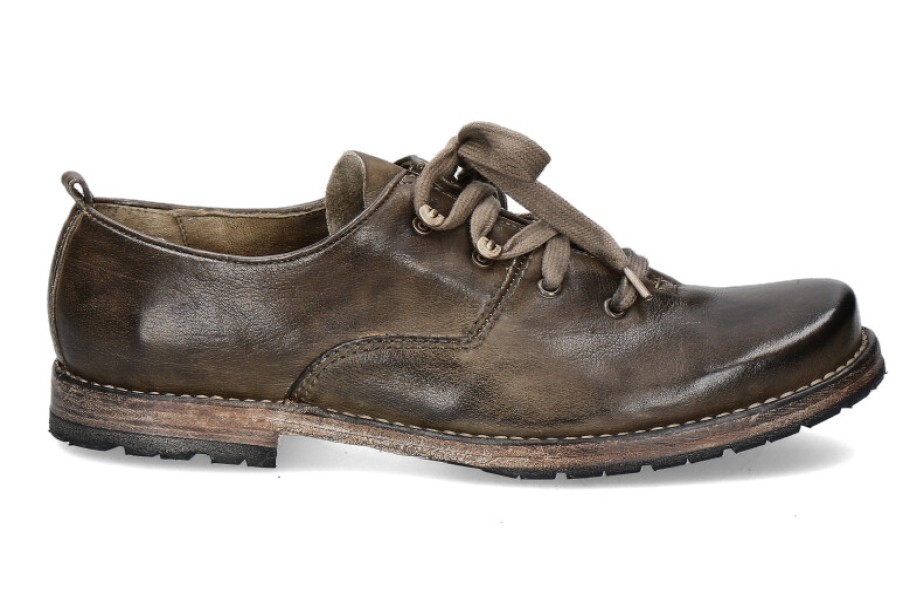 Men scarpa rossa Traditional Brogues | Dirndl + Bua Garb Shoe Hirsch Tabacco