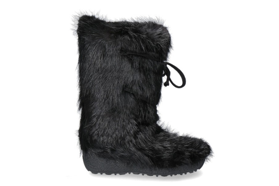 Men scarpa rossa Fur Boots | Oscar Sport Men-Fur Bootscastoro-Nero