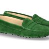 Women scarpa rossa Moccasins | Scarparossa Women'S Moccasin Gomera Kiwi