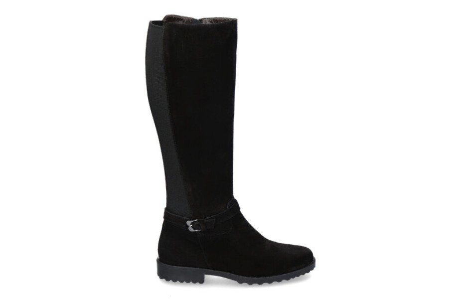 Women scarpa rossa Boots | Brunate Stiefel Dany Softy Elastic- Nero