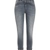 Women scarpa rossa Jeans | Cambio Jeans Pina Short Grey Dark Scratched