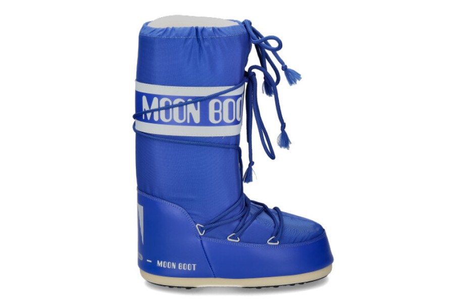 Women scarpa rossa Warm Lining | Moon Boot Snowboots Nylon Electric Blue