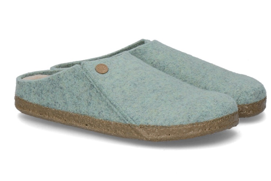 Women scarpa rossa House Slippers | Birkenstock Mules Zermatt Rivet Mint