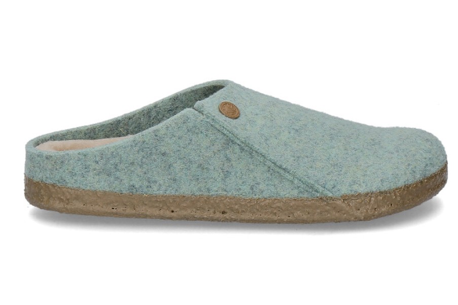 Women scarpa rossa House Slippers | Birkenstock Mules Zermatt Rivet Mint