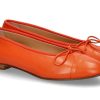 Women scarpa rossa Ballet Flats | Unutzer Ballerina Classic 963- Sunset