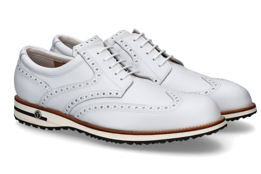 Men scarpa rossa Golf Shoes | Tee Golf Shoes Golf Shoe For Men Tommy Vitello Bianco Waterproof