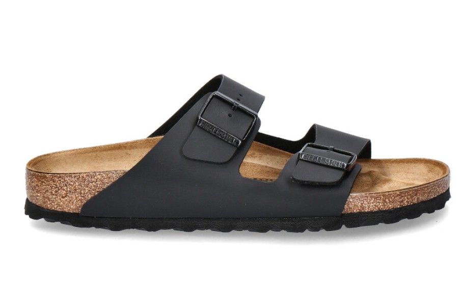 Men scarpa rossa House Slippers | Birkenstock Mules Arizona Narrow Black