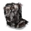 Women scarpa rossa Fur Boots | Oscar Sport Fur Boots Penelope Nero-Silver