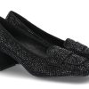 Women scarpa rossa Loafers | Bibi Lou Trotteur Lyon Negro- Schwarz