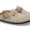 Women scarpa rossa Mules | Birkenstock Clogs Boston Schmal Braided- Taupe