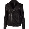 Women scarpa rossa Jacket'S | Barron Turner Biker Jacket Boney Classic Nero Lavato