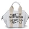 Women scarpa rossa Hand Bags | Manikomio Design Tasche Icon 24 Leather- Weiss