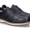 Men scarpa rossa Golf Shoes | Tee Golf Golf Shoe For Men David Vitello Blu Waterproof