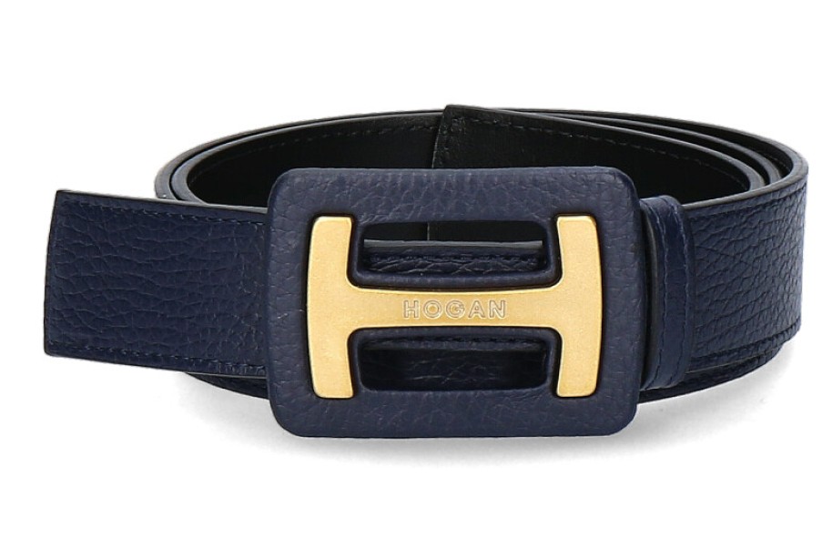 Women scarpa rossa Belts | Hogan Belt Cintura Mm32 Blu