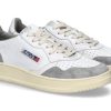 Men scarpa rossa Sneakers | Autry Herren-Sneaker Medalist Goat Suede Gs25- White/Grey