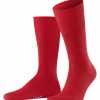 Men scarpa rossa Socks | Falke Airport Mens Socks Dark Navy