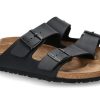 Men scarpa rossa House Slippers | Birkenstock Mule Arizona Normal Birko-Flor Schwarz