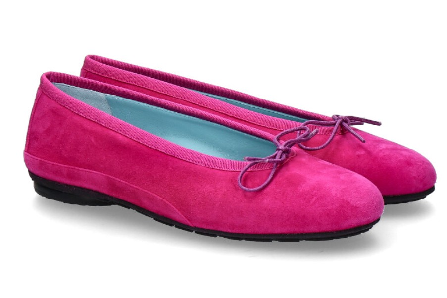 Women scarpa rossa Ballet Flats | Thierry Rabotin Ballerina Gem Camoscio- Pink