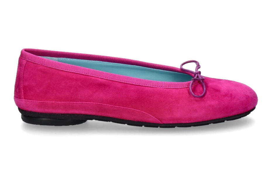 Women scarpa rossa Ballet Flats | Thierry Rabotin Ballerina Gem Camoscio- Pink