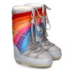 Women scarpa rossa Boots | Moon Boot Snow Boots Icon Rainbow Glacier Blue Red