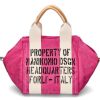 Women scarpa rossa Hand Bags | Manikomio Design Tasche Icon 24 Olanda Cotton- Pink