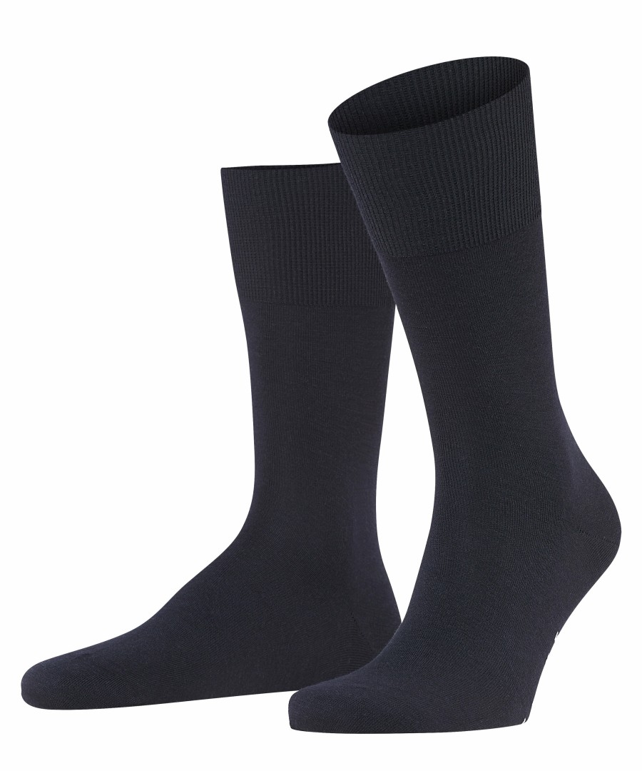 Men scarpa rossa Socks | Falke Airport Mens Socks Dark Navy