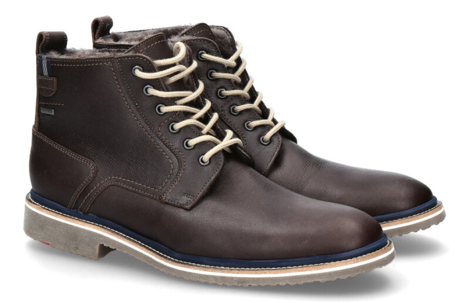 Men scarpa rossa Boots | Lloyd Boots Gefuttert Vidal Td Moro