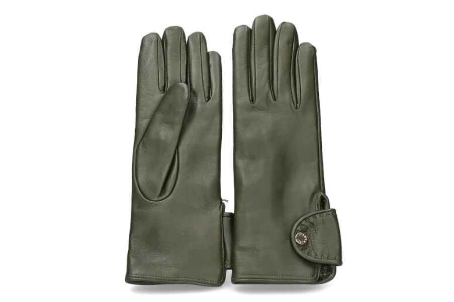 Women scarpa rossa Golf Gloves | Restelli Leather Gloves Lady Militare