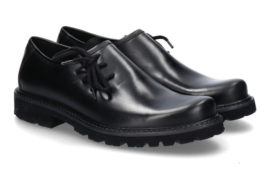 Men scarpa rossa Oxfords | Lloyd Herren-Trachtenschuh Xaver Brighton Calf- Black