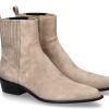 Women scarpa rossa Ankle Boots | Pomme D'Or Stiefelette Kate Camoscio- Desert Beige