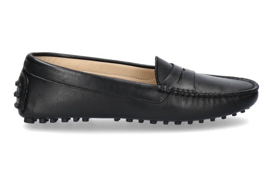 Women scarpa rossa Moccasins | Scarparossa Moccasin 3051 Vitello Nero